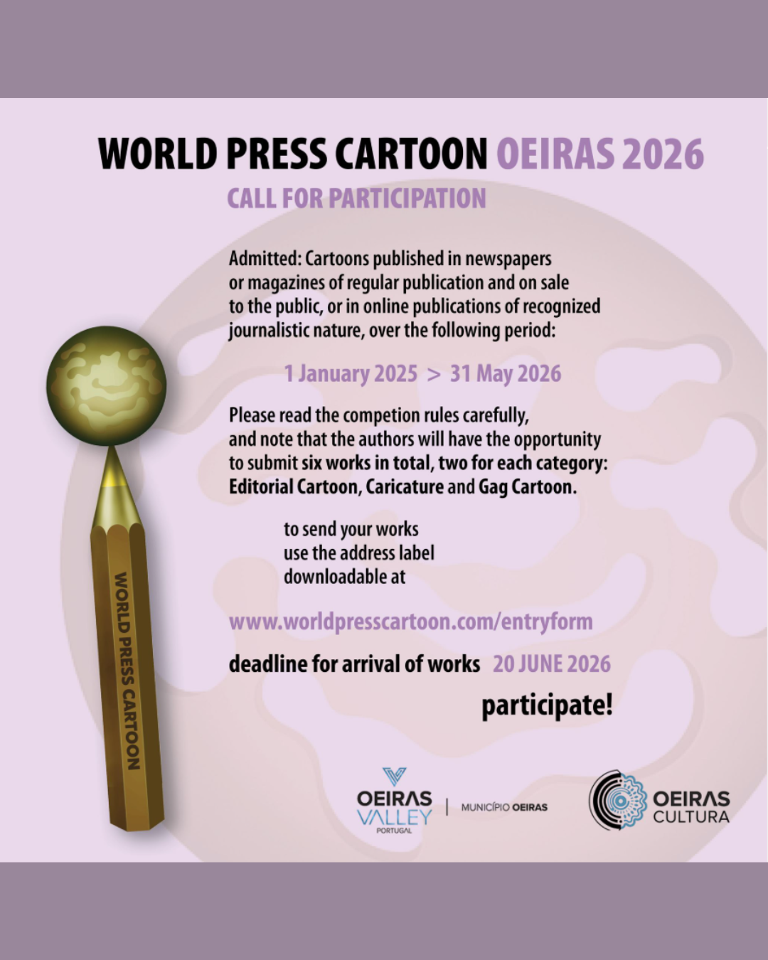 World Press Cartoon: convocatoria abierta